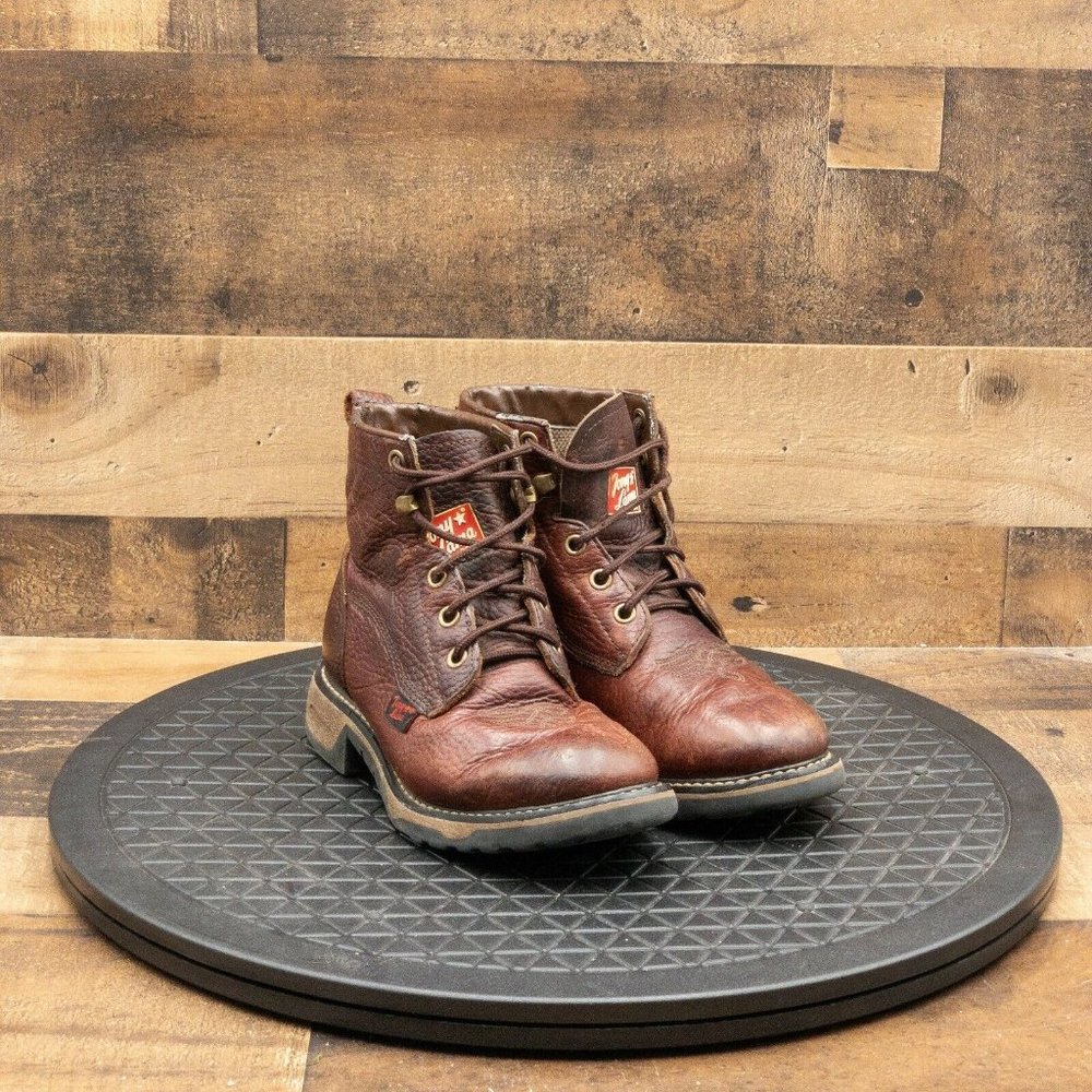 Tony Lama Youth Work Boots Sz 11.5C